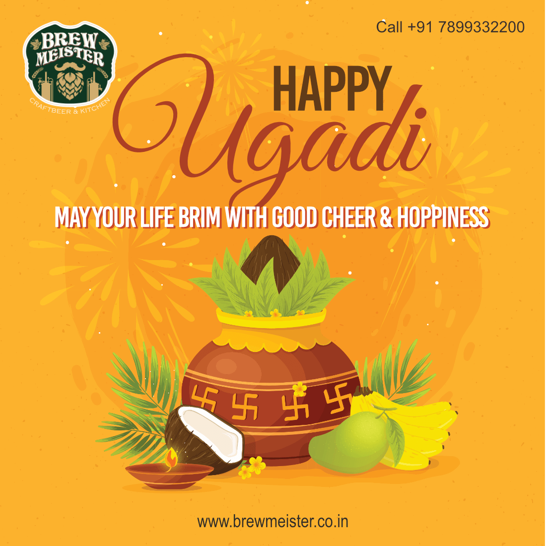 Ugadi Greetings for Social Media Image 1